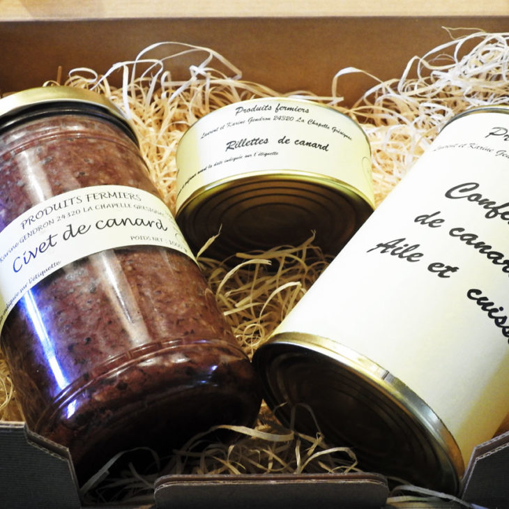 Coffrets Cadeaux Coffret Gastronomique Ferme Auberge Gendron