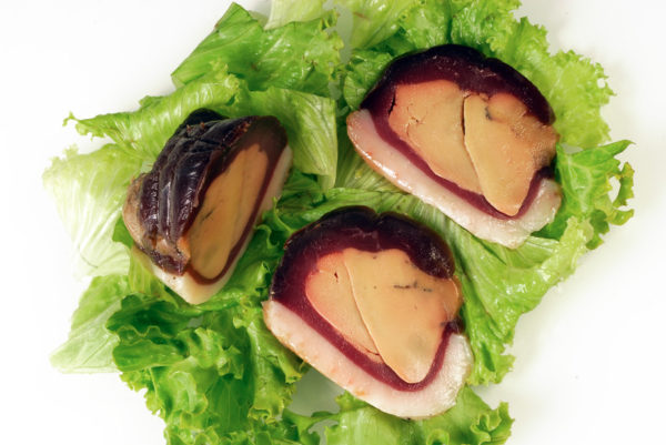 magret sec farci au foie gras